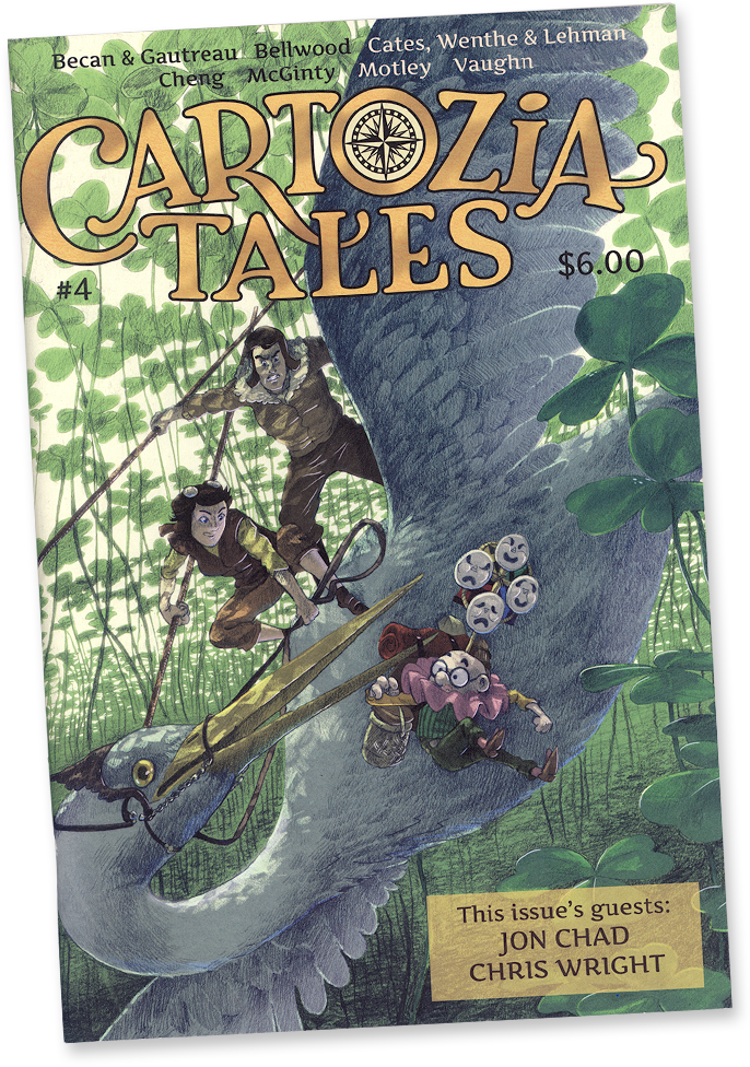 Cartozia Tales #4 edited by Isaac Cates