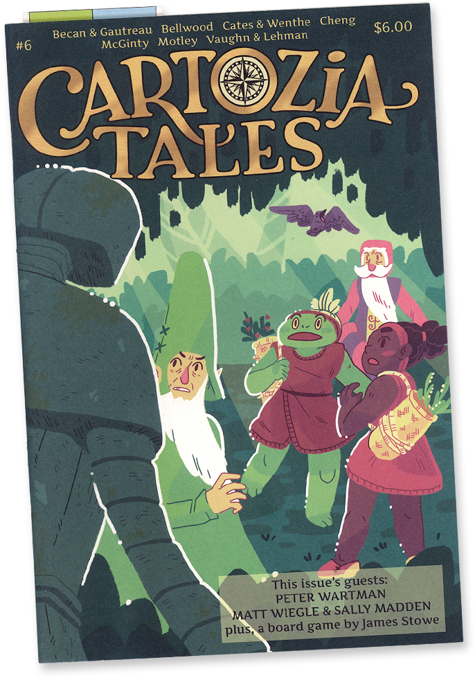 Cartozia Tales #6 edited by Isaac Cates
